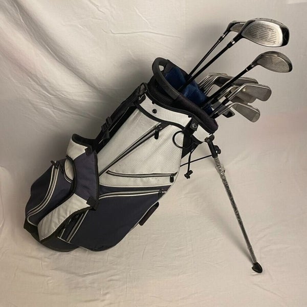 Louis Vuitton Golf Bag With Ten Wilson Golf Clubs