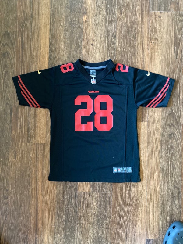 Nike, Shirts, 49ers Black And Red Jersey Carlos Hyde Size M 48 Nike On  Field