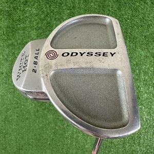 Odyssey White Hot 2-Ball Mallet Putter 33 Inches Steel Right Handed 33”