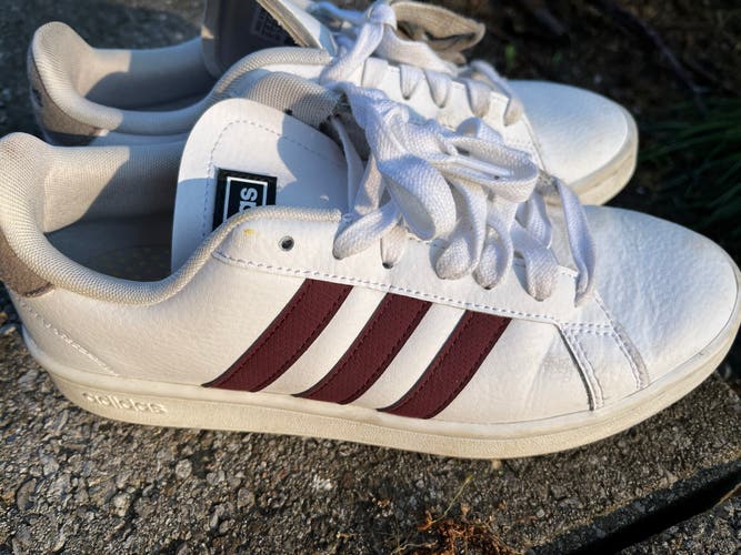 Red Used Size 7.5 (Women's 8.5) Adidas Shoes