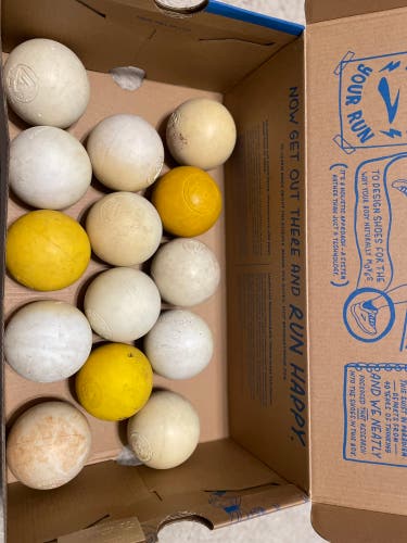 14 Greaser Lacrosse Balls