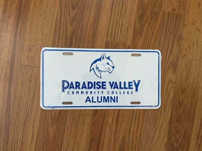 PVCC Pumas PARADISE VALLEY COMMUNITY COLLEGE ALUMNI Souvenir License Plate!