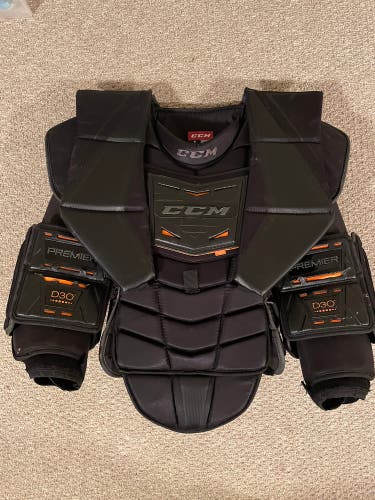 Used Large CCM Premier Pro Goalie Chest Protector