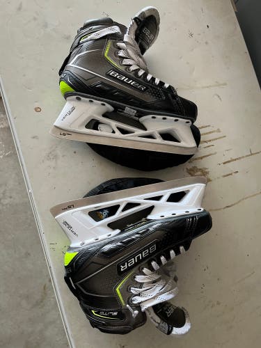 Used Bauer Fit 1 Size 7.5 Elite Hockey Goalie Skates