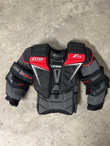 Used Large/Extra Large CCM Extreme Flex E2.5 Goalie Chest Protector