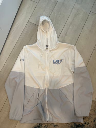 LIU Lacrosse jacket, UA squad warm-up jacket