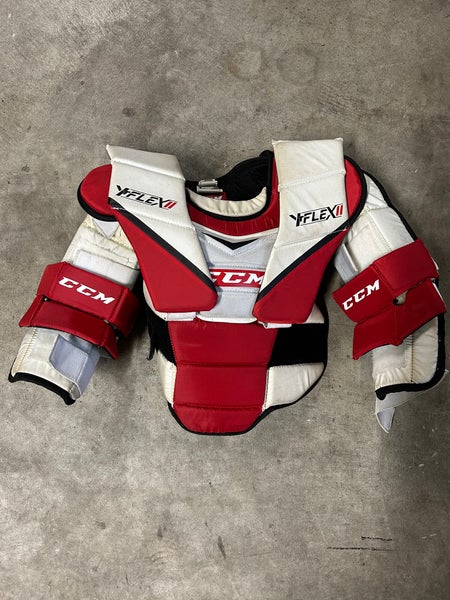Used Large/Extra Large CCM Y flex Goalie Chest Protector