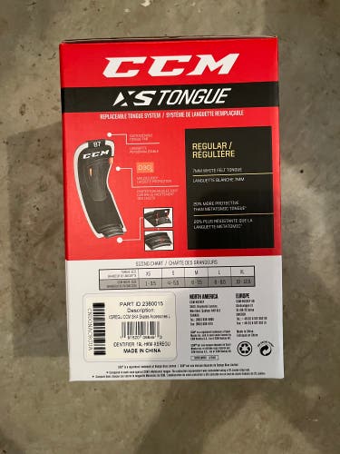 Bundle: New Extra Small (1-3.5 Skate) CCM XS Replaceable Tongue System