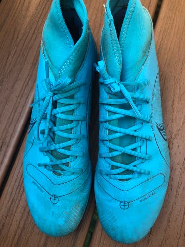 Blue Used Trainers Nike Superfly 8 club FG/MG Cleats