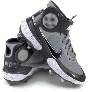 New Nike Alpha Huarache Elite 3 React Mid Baseball Cleats 10.5 CK0745-002 BSBL