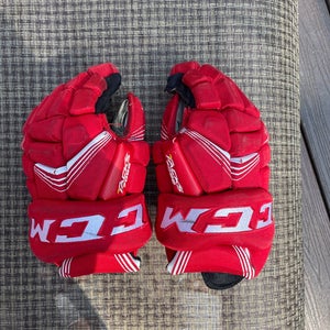 Used CCM 12" Pro Stock Tacks 7092 Gloves