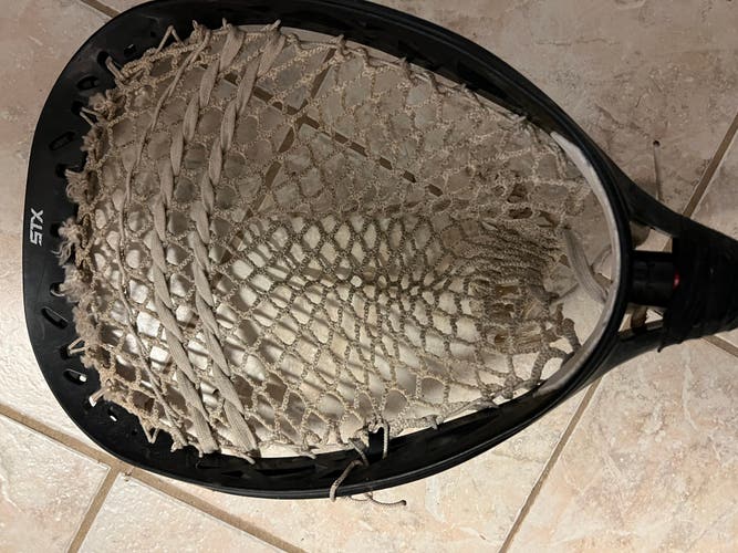 Used  Strung Eclipse Goalie Head