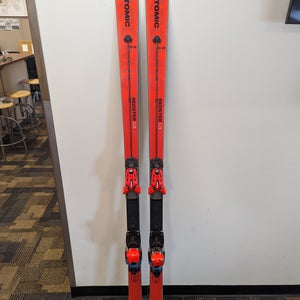 Used Atomic 193 cm Racing Redster FIS GS Skis With Bindings