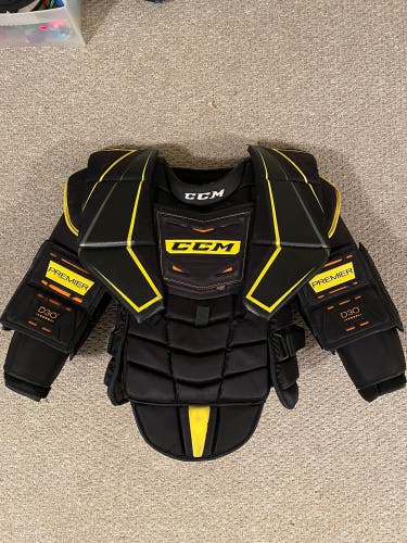 Used Large CCM Premier Pro Goalie Chest Protector