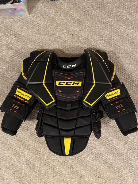 Used Large CCM Premier Pro Goalie Chest Protector