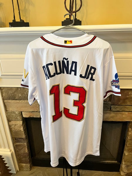Ronald Acuña World Series Edition Jersey (Large)