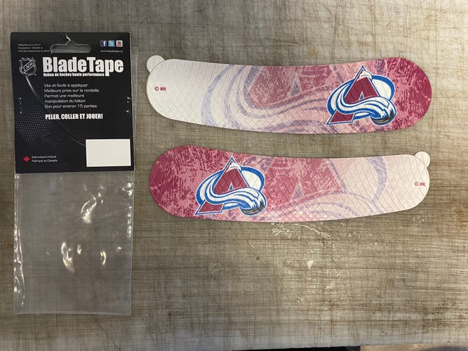 BladeTape Rubber Hockey Stick Tape - Player - Colorado Avalanche 3041BT