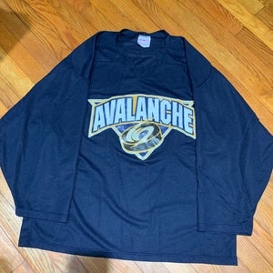 Blue Rare North Jersey Avalanche Large  Jersey