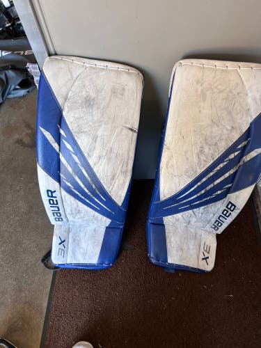 Used 33" Bauer  Vapor 3X Goalie Leg Pads