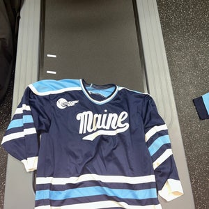 Blue Used Large CCM QuickLite Jersey
