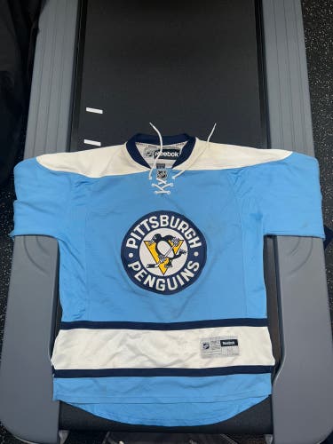 Blue Used Medium Reebok Jersey
