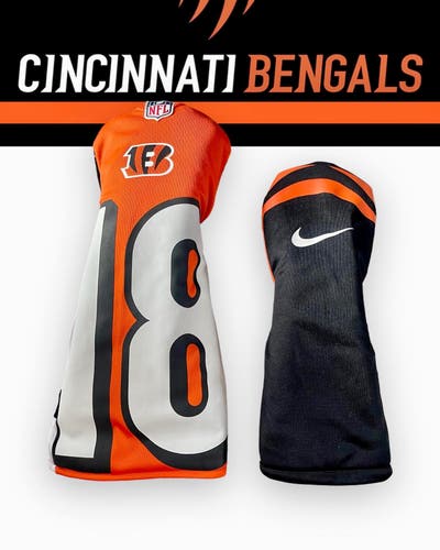 Cincinnati Bengals Driver & Fairway Wood Head Cover