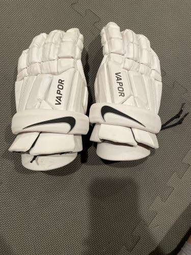 Used Nike Large Vapor Lacrosse Gloves