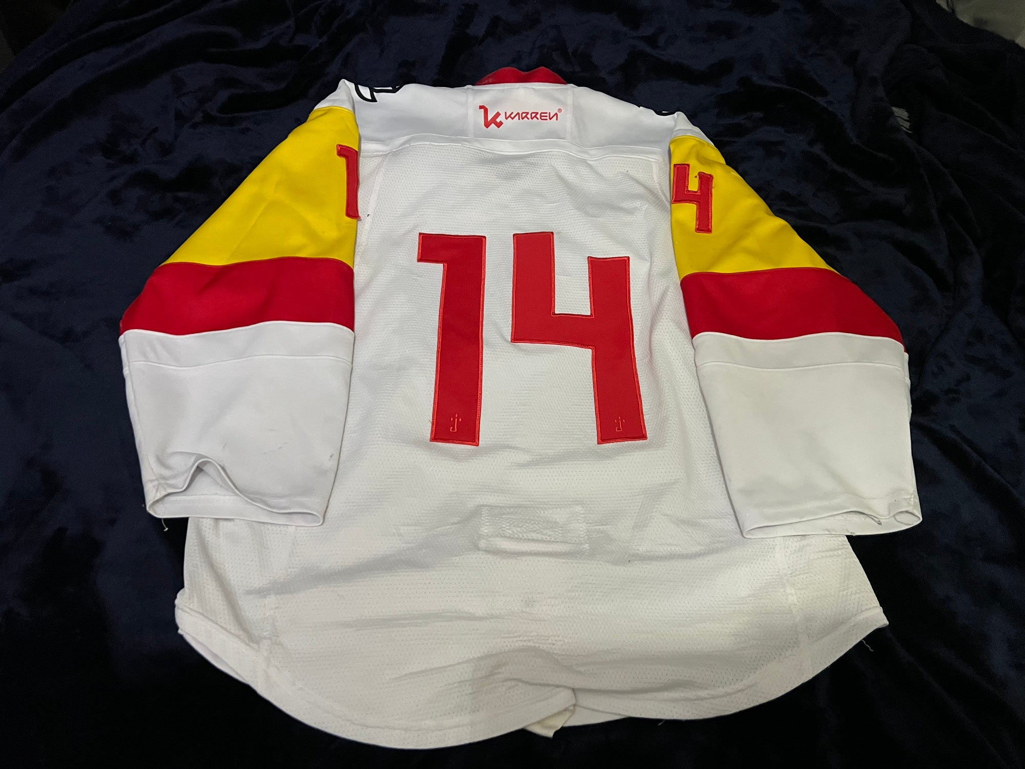 Jokerit U-20 #21 NOBR Game worn hockey jersey