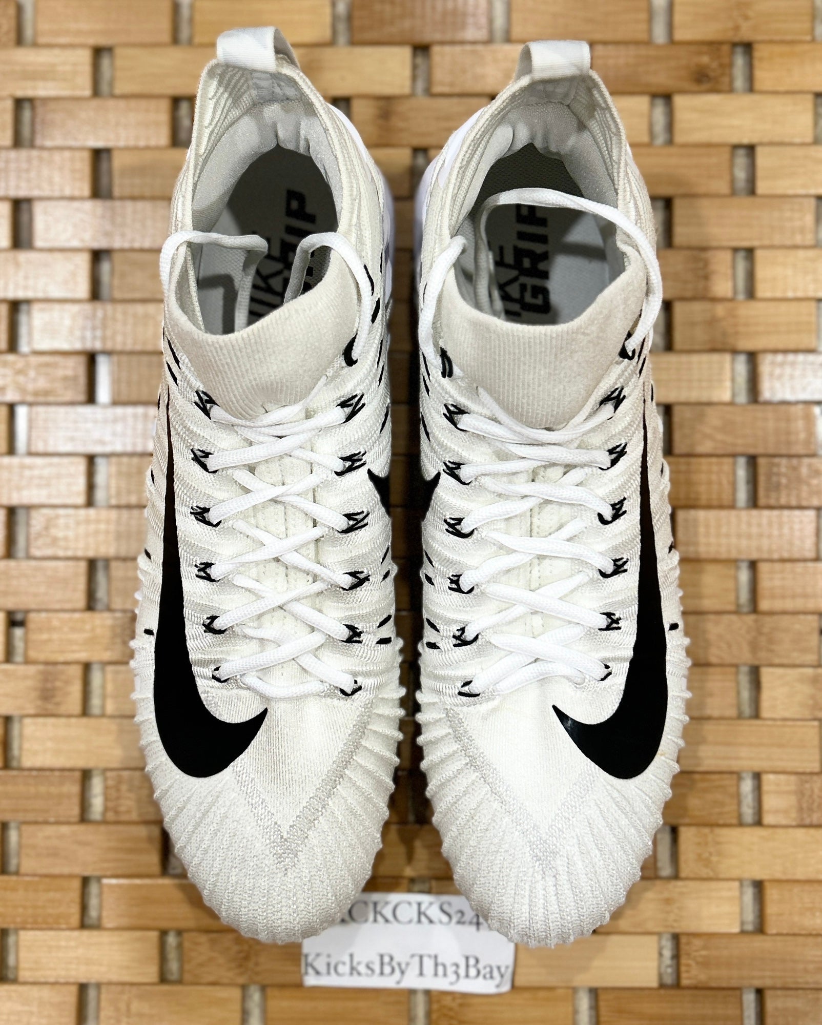 Nike Alpha Menace Elite TD Football Cleats White AJ6547-100 