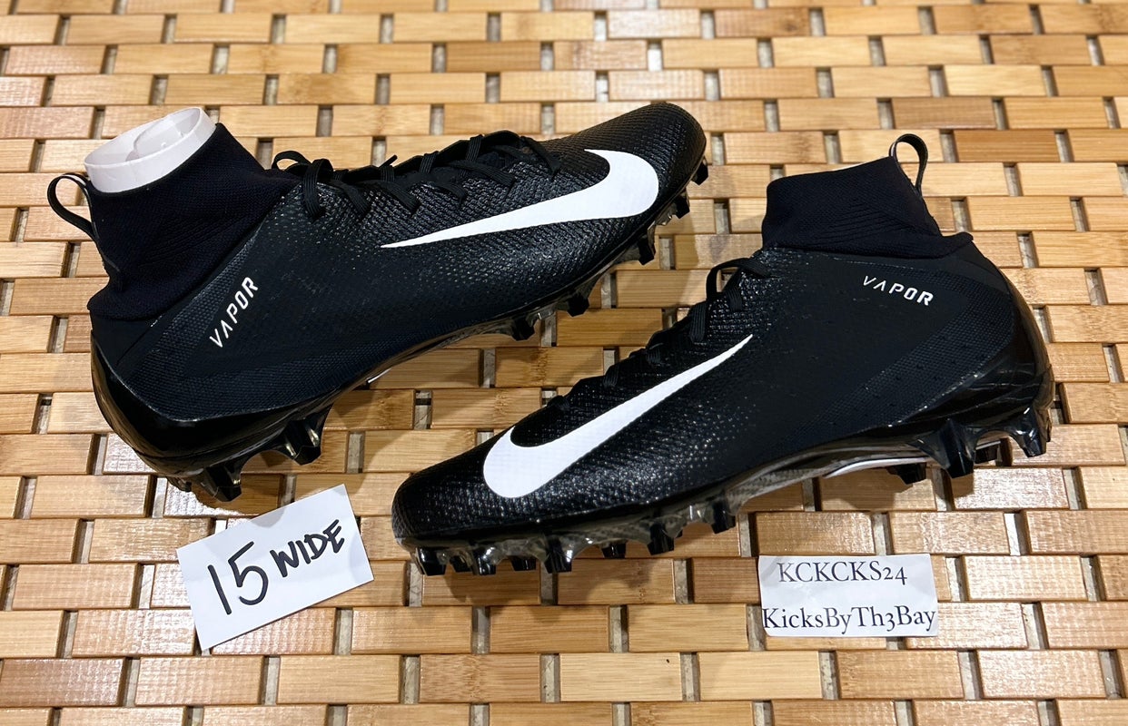 Nike, Shoes, Nike Vapor Untouchable Pro 3 Carolina Panthers Mens 5 Cleat  Ao3021007 Rare