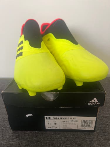 Yellow Unisex Molded Cleats Adidas Copa Cleats