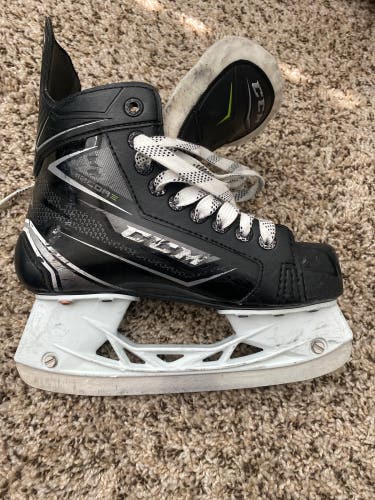 Used CCM Regular Width Size 2 Hockey Skates