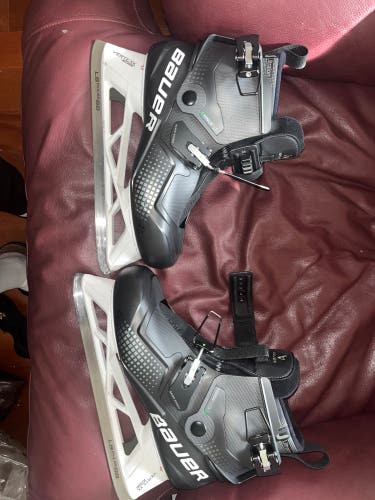 Used Bauer Regular Width Pro Stock Size 8 Konekt Hockey Goalie Skates
