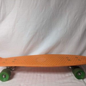 Skateboard Size 26 In Color Orange Condition Used