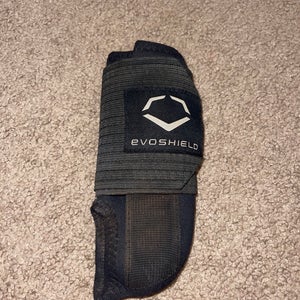 Black Used Senior EvoShield Wrist Guards Sliding mitt