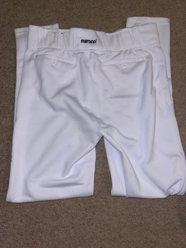 White New Large Marucci Game Pants