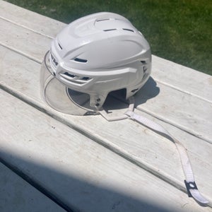 Used Medium CCM Tacks 710 Helmet With Visor
