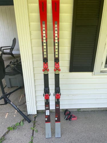 Atomic 193 cm Redster FIS GS Skis X19 Bindings