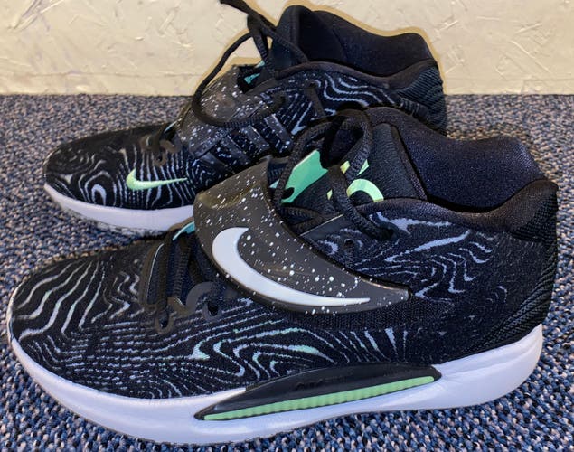 Nike KD 14 basketball shoes sneaker men's 9.5 Black Lime Glow