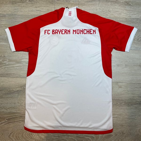 adidas Bayern 23/24 Home Jersey - White / Red