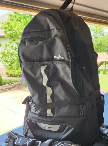 Athletico Lacrosse Bag, STX Gloves and elbow pads