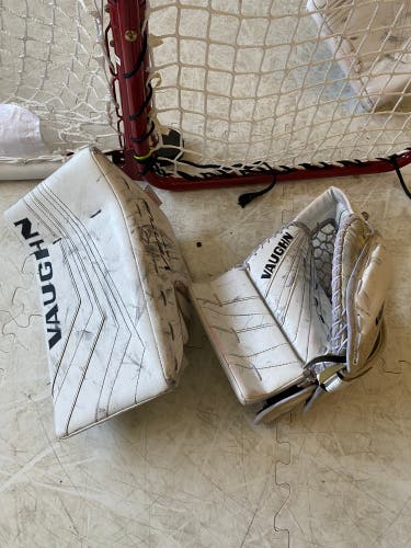 Vaughn SLR2 pro glove and blocker