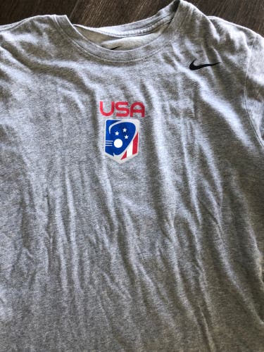 USA Lacrosse Nike Dri Fit Shooting shirt-large
