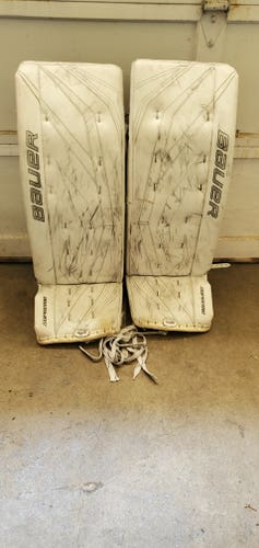 Used 34" Bauer Supreme one90 Goalie Leg Pads