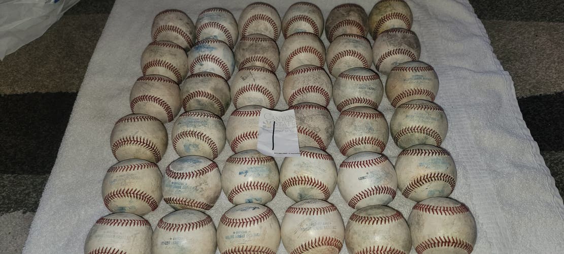 Used Rawlings Official Minor League Baseballs 36 Pack (3 Dozen)