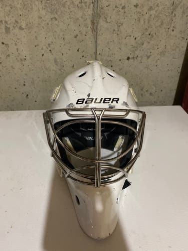 Used Bauer NME IX Goalie Mask