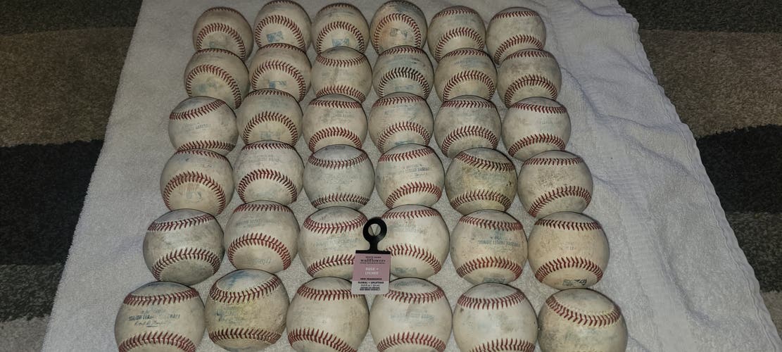 Used Rawlings Official Minor League Baseballs 36 Pack (3 Dozen)