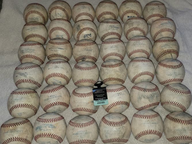 Used Rawlings Official Minor League Baseballs 36 Pack (3 Dozen)