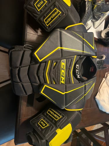 Used Ccm Premier R1.9 Sm Ice Hockey Goalie Body Armour