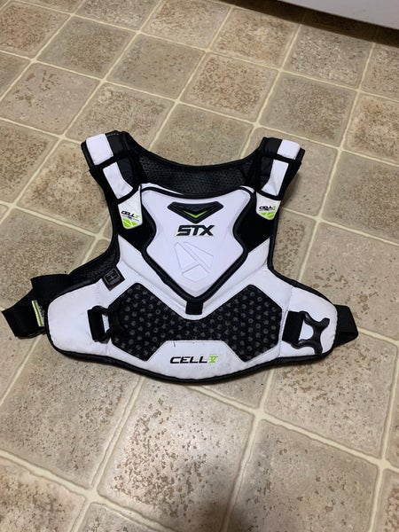 Adult medium STX Cell V lacrosse chest pad